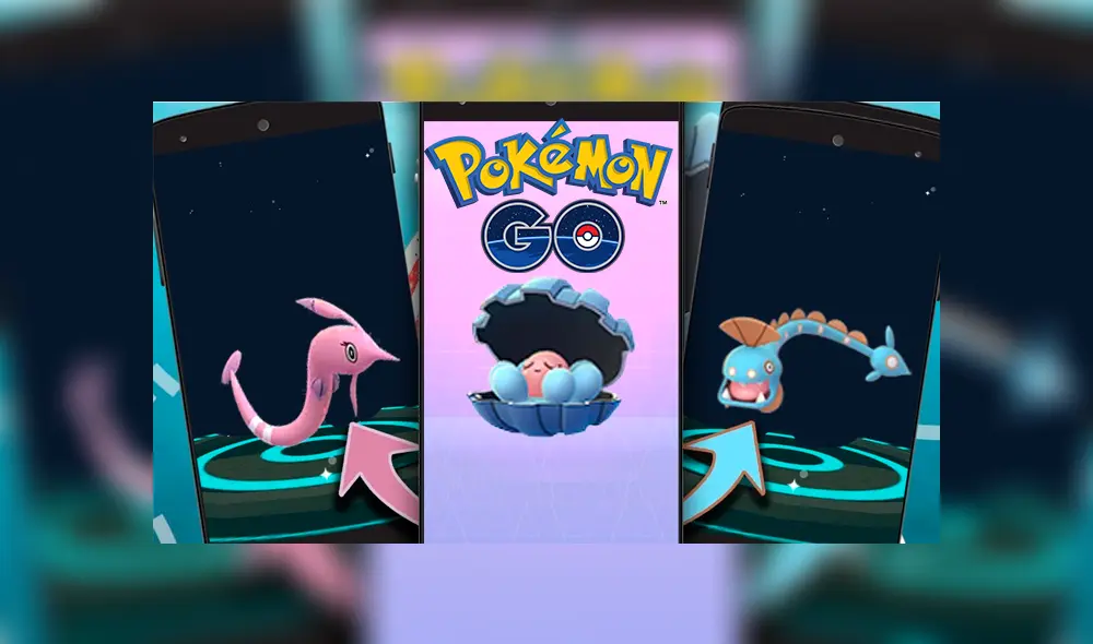 Pokémon GO: misiones para Clamperl, y cómo evolucionarlo a Huntail o Gorebyss