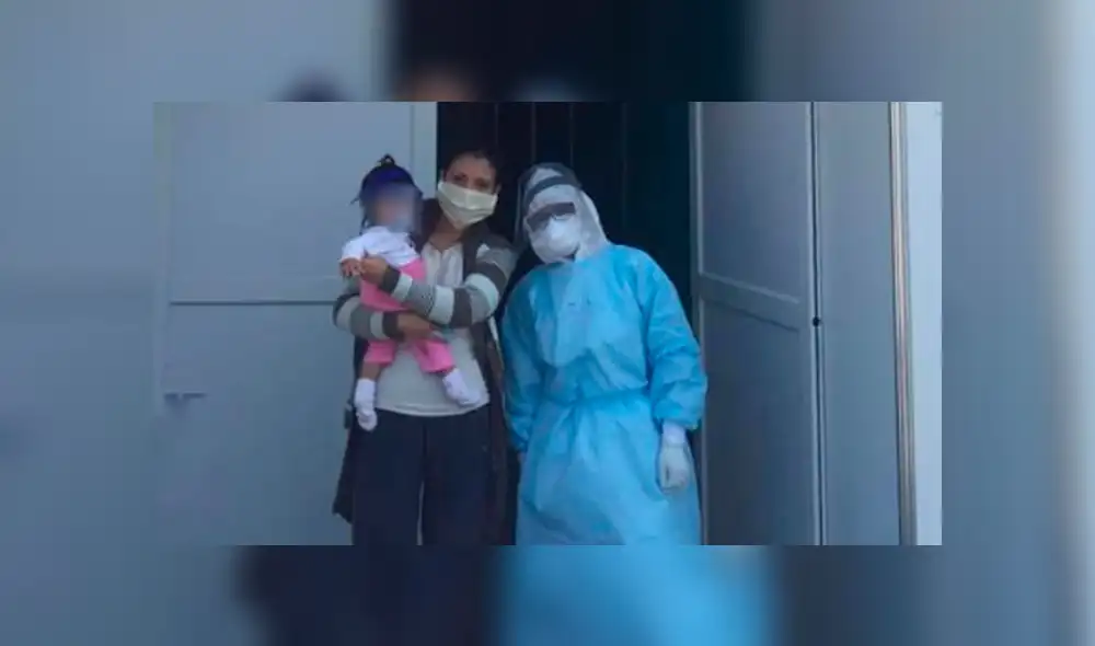 Bebé de nueve meses se recuperó de la COVID-19. Foto: MTC Bebé de nueve meses se recuperó de la COVID-19. Foto: MTC