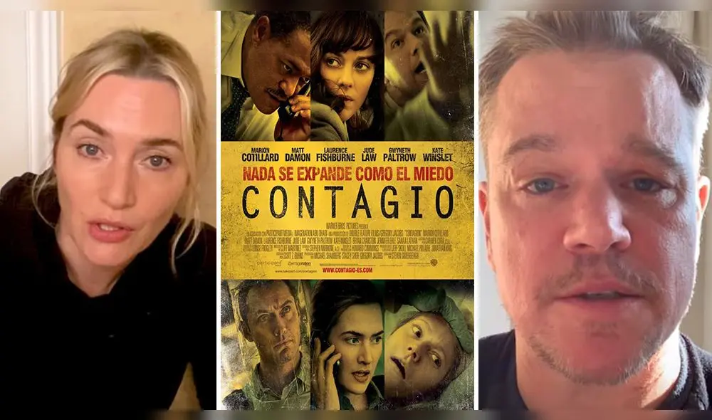 Kate Winslet, Matt Damon y más actores fueron reunidos para ser parte de este mensaje - Fuente: difusión