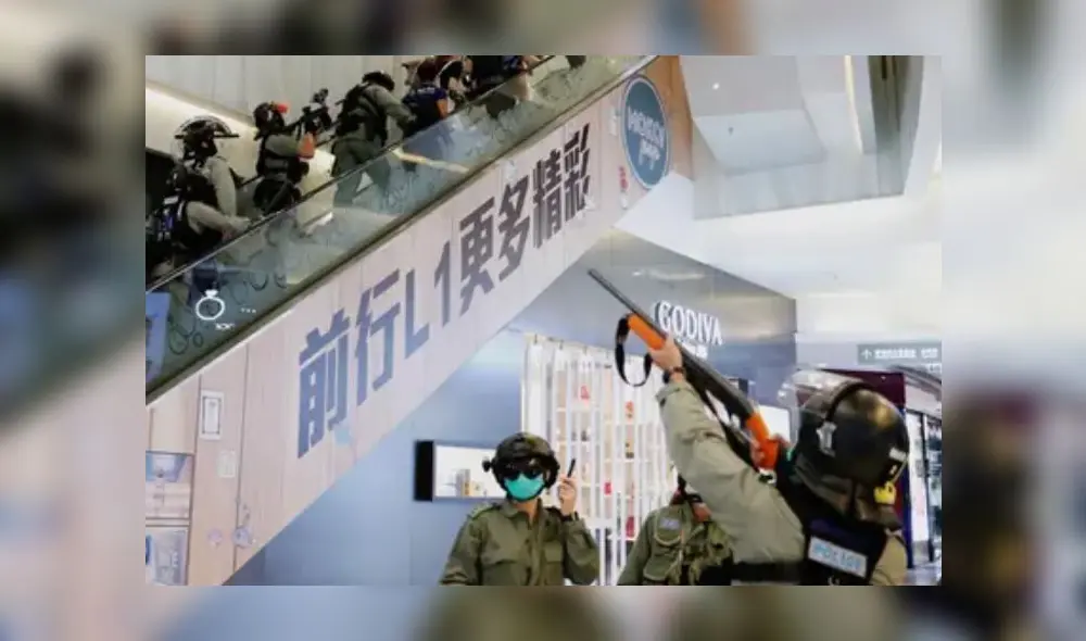 Protestas en Hong Kong. Foto: Reuters