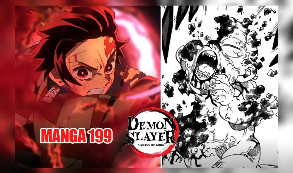 El manga 199 de Kimetsu no yaiba manga muestra el resultado de Muzan. Créditos: composición El manga 199 de Kimetsu no yaiba manga muestra el resultado de Muzan. Créditos: composición