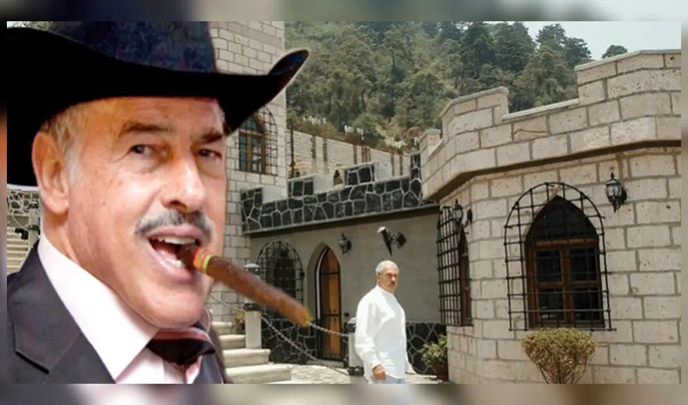 El castillo de Ajusco que pertenece a Andrés García también sería vendido. Foto: Internet.