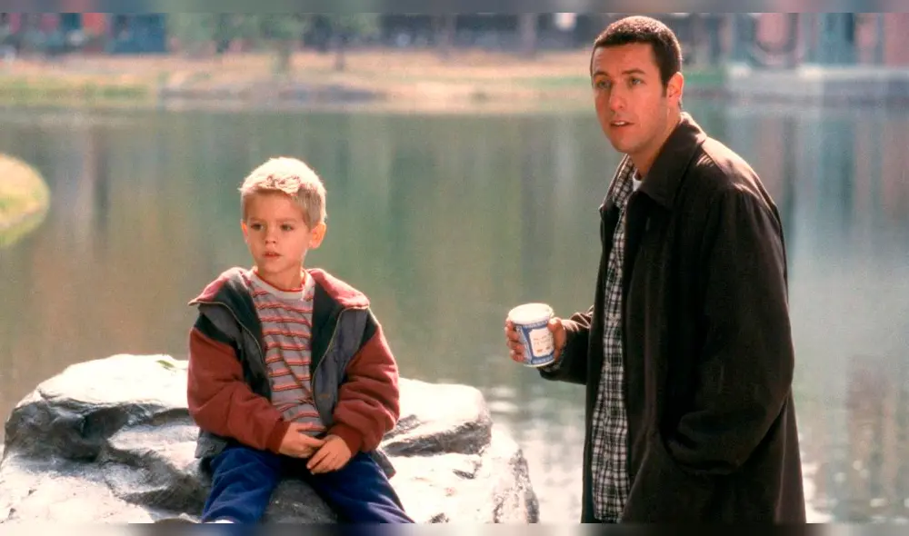 La cinta "Un papá genial" se estrenó en 1999 con Adam Sandler y Cole Sprouse como protagonistas.
(Foto: Captura 'Un papá genial) La cinta "Un papá genial" se estrenó en 1999 con Adam Sandler y Cole Sprouse como protagonistas.
(Foto: Captura 'Un papá genial)