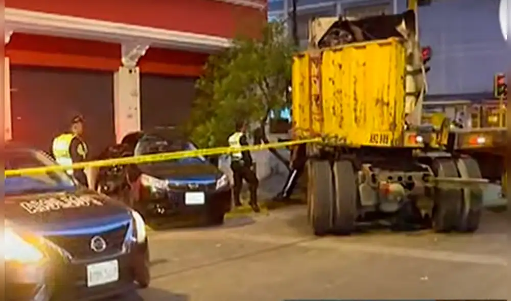 El conductor del pesado vehículo fue detenido. VIDEO: Panamericana