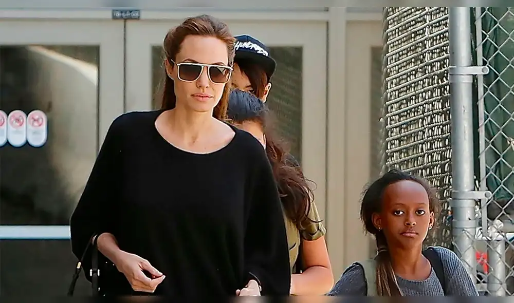 Zahara cautiva a paparazzis con radical transformación al lado de Angelina Jolie [VIDEO]