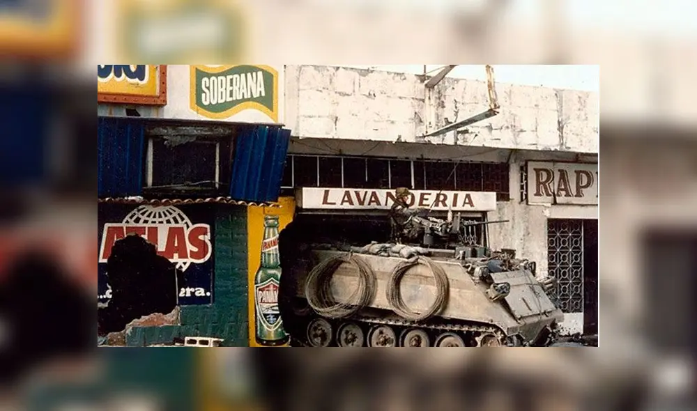 Invasión de Estados Unidos a Panamá. Foto: Difusión Invasión de Estados Unidos a Panamá. Foto: Difusión
