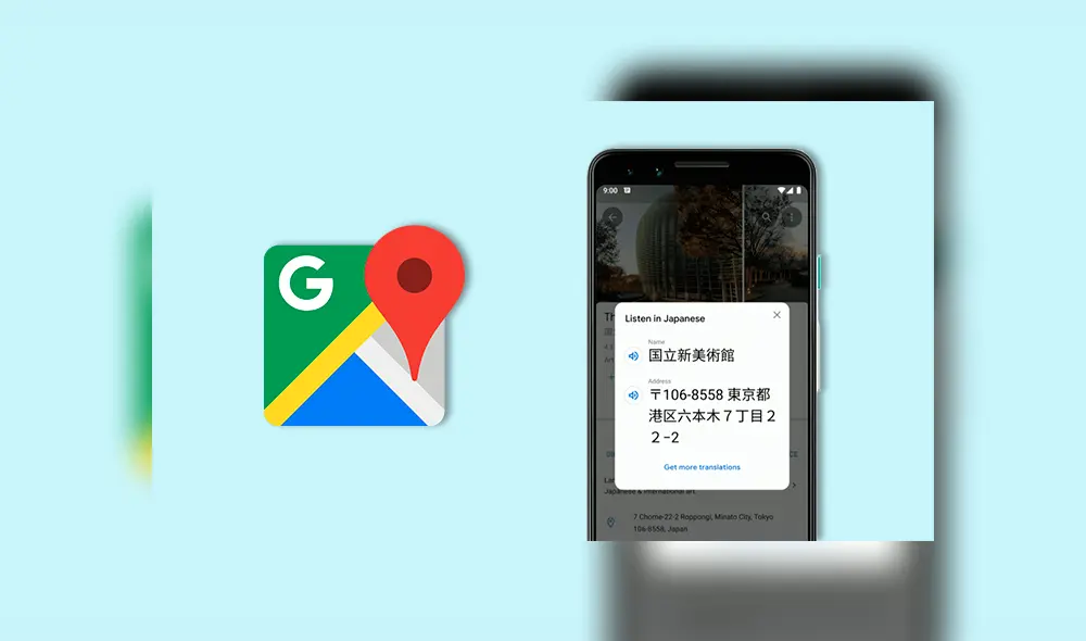 Google Maps Google Translate