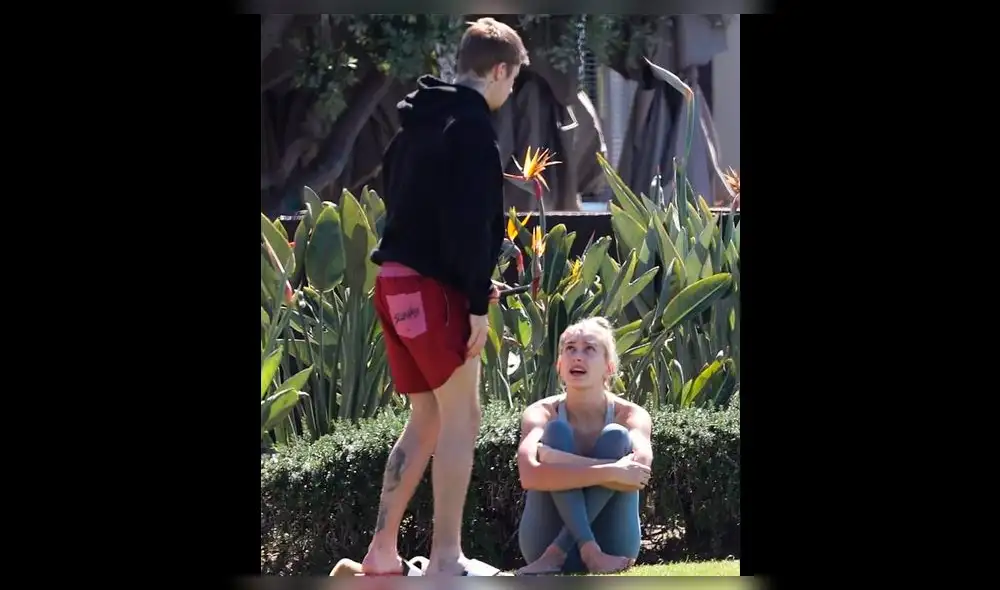Justin Bieber y Hailey Baldwin son captados discutiendo en la vía pública