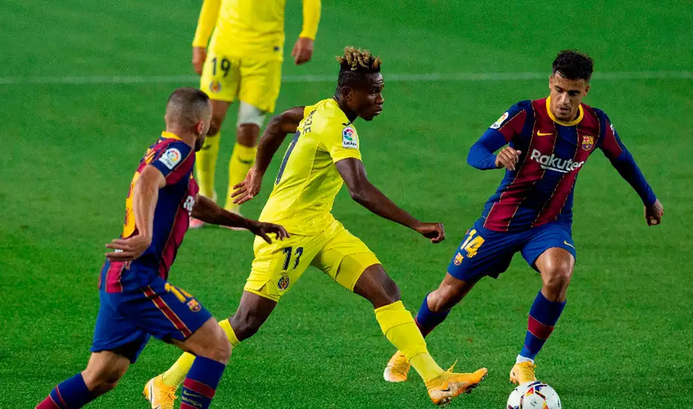 Philippe Coutinho regresó al FC Barcelona tras campeonar la Champions con el Bayern. Foto: EFE Philippe Coutinho regresó al FC Barcelona tras campeonar la Champions con el Bayern. Foto: EFE