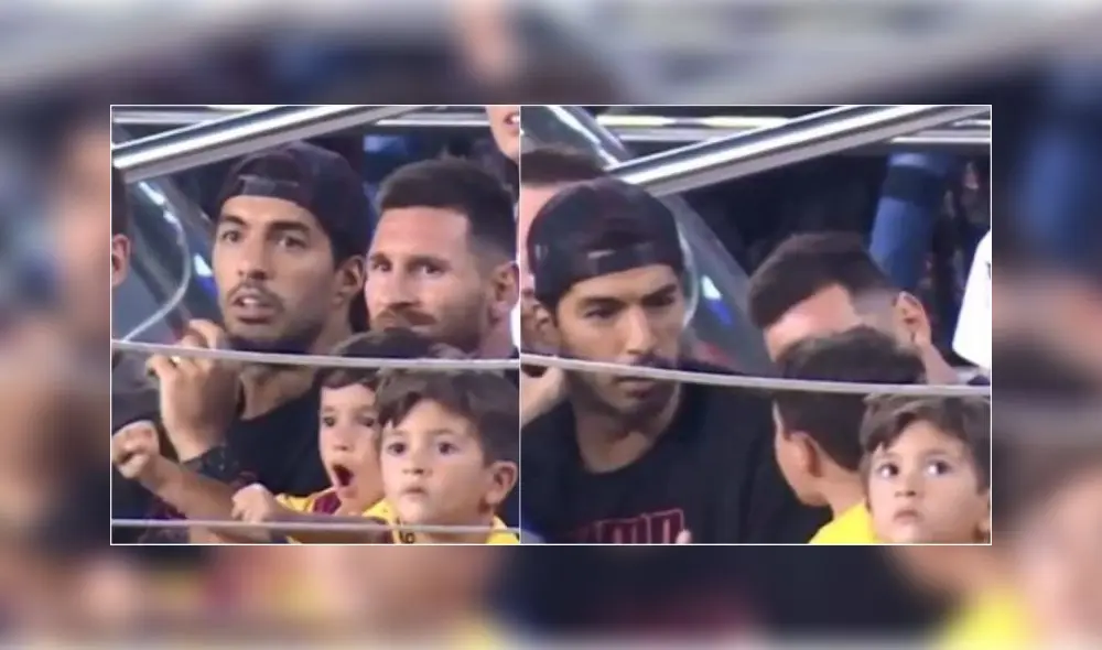 Durante el partido Barcelona vs. Betis, Mateo llamó la atención al celebrar un gol del equipo sevillano. Durante el partido Barcelona vs. Betis, Mateo llamó la atención al celebrar un gol del equipo sevillano.