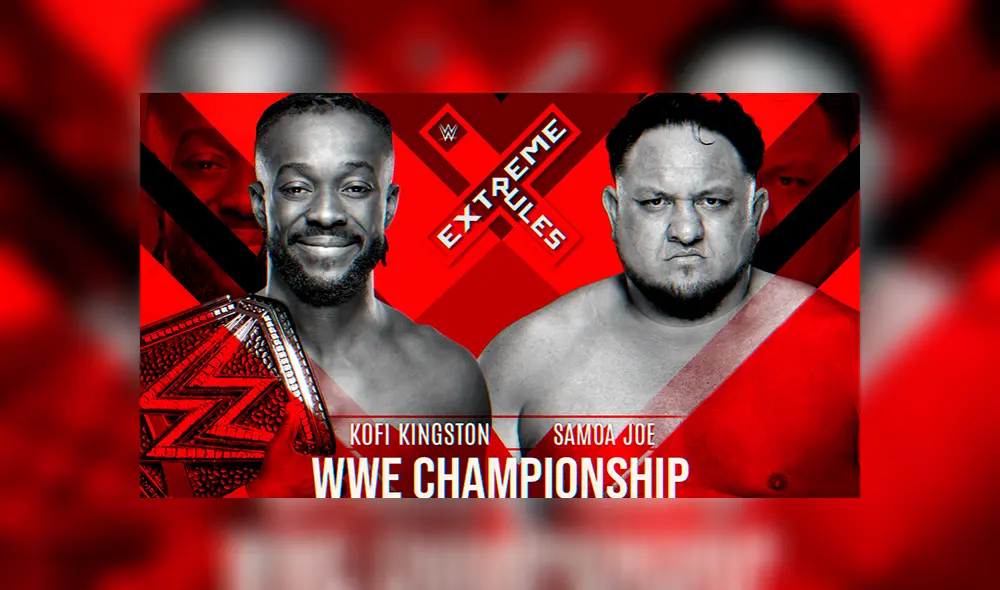 Kofi Kingston vs. Samoa Joe se verán las caras por el título de WWE.