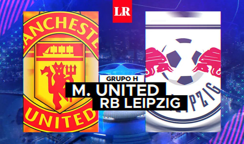 Manchester United y RB Leipzig se enfrentarán en Old Trafford por la segunda fecha de grupos de la Champions League. Foto: Composición La República/Gerson Cardoso