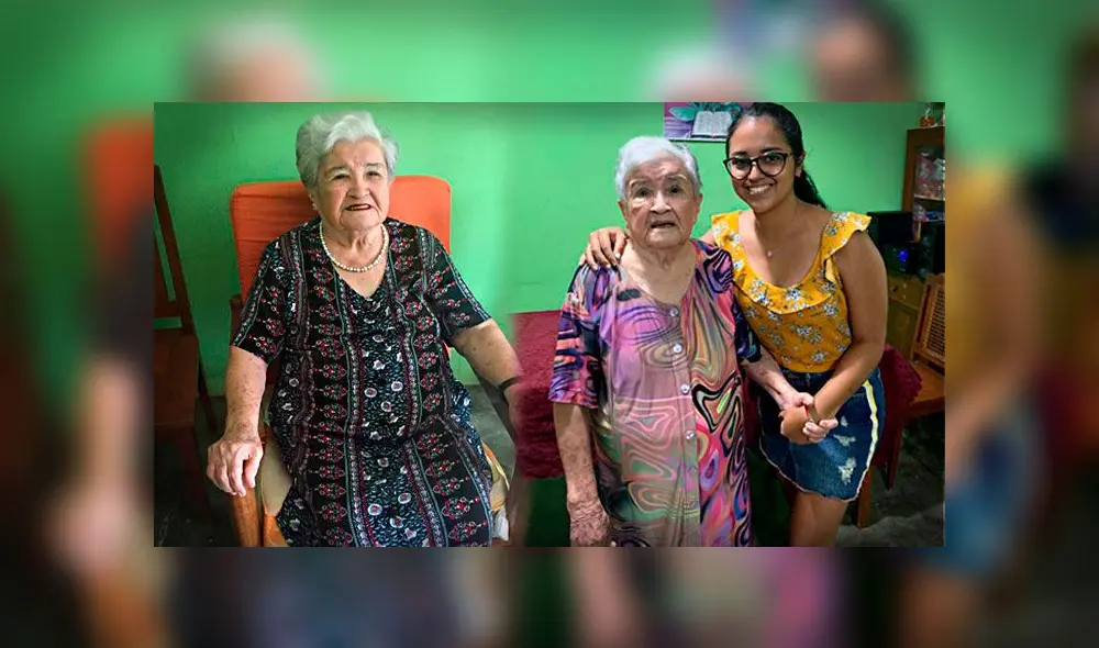 Doña María, llamada por sus nietos y bisnietos como 'Mamino', superó al coronavirus a sus 94 años en Tarapoto. (Foto: Luz Tello)