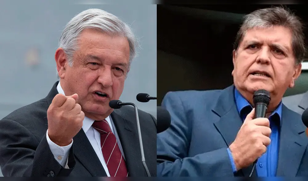 Alan García le da su apoyo a López Obrador en el día del debate presidencial en México