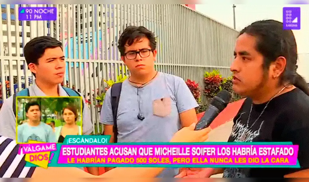 Estudiantes acusaron a Michelle Soifer por estafa [VIDEOS]
