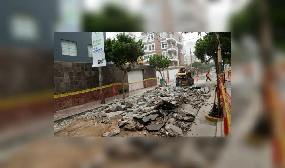 Miraflores: iniciaron las obras de mejoramiento de calle José Gálvez