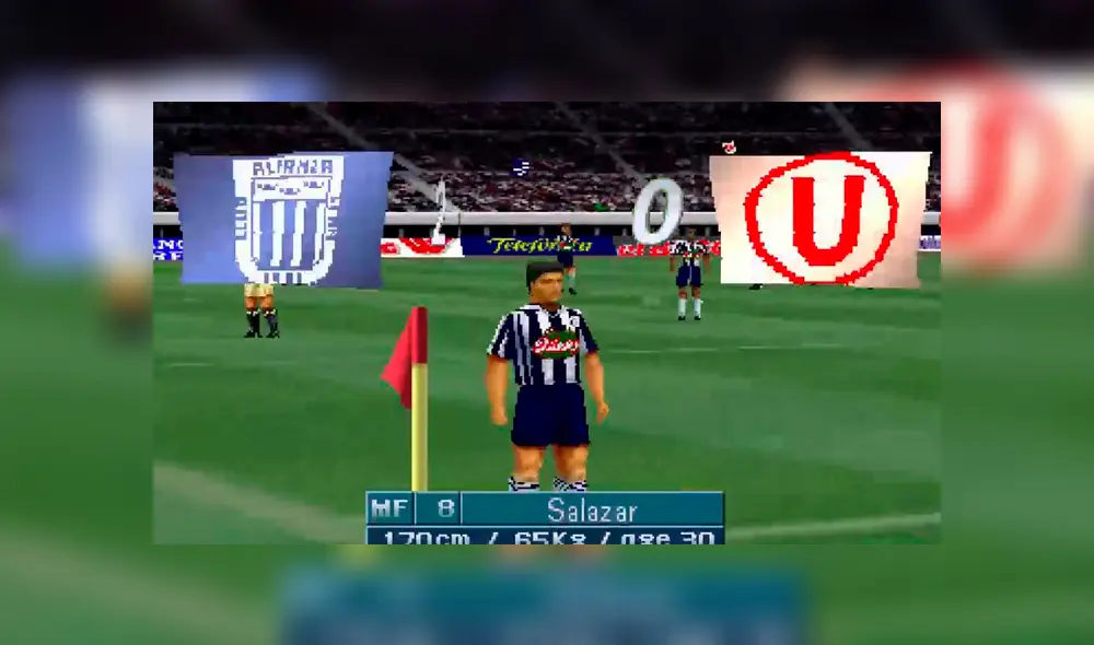 Desliza para ver cómo luce Fútbol Peruano Turbo, uno de los tantos 'mod' de Winning Eleven 3. Foto: Captura.