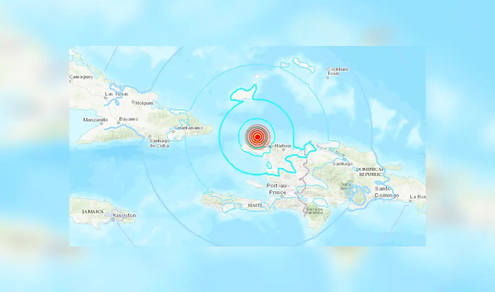 Terremoto de 5,9 grados sacude la costa de Haití