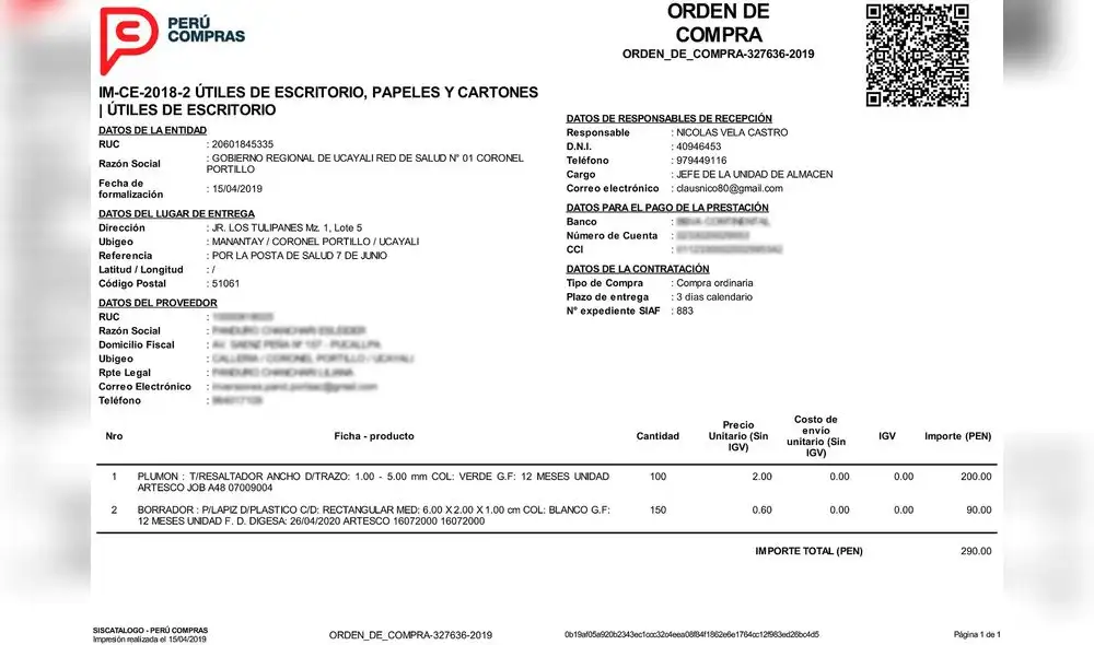 Perú Compras implementa tecnología para garantizar transparencia