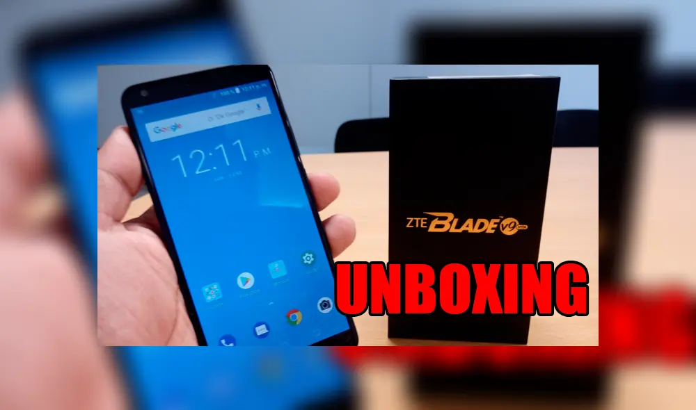 Blade V9 Vita: mira el unboxing del smartphone de gama media de ZTE que ya está en Perú [FOTOS]