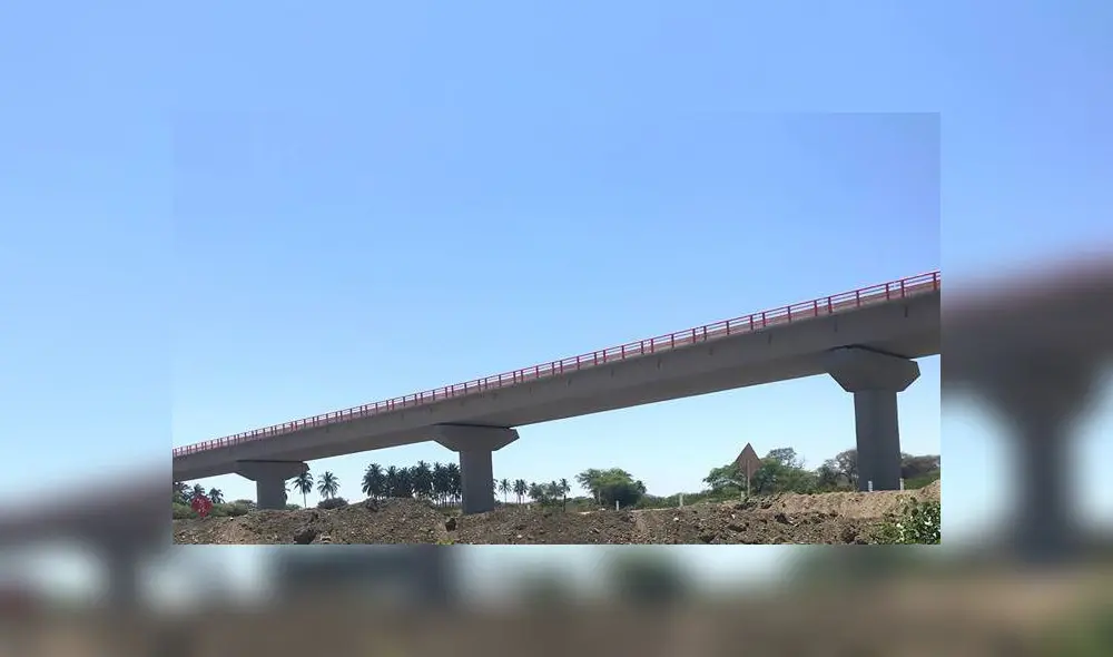 Sullana: terminan obra de Puente Venados en Lancones