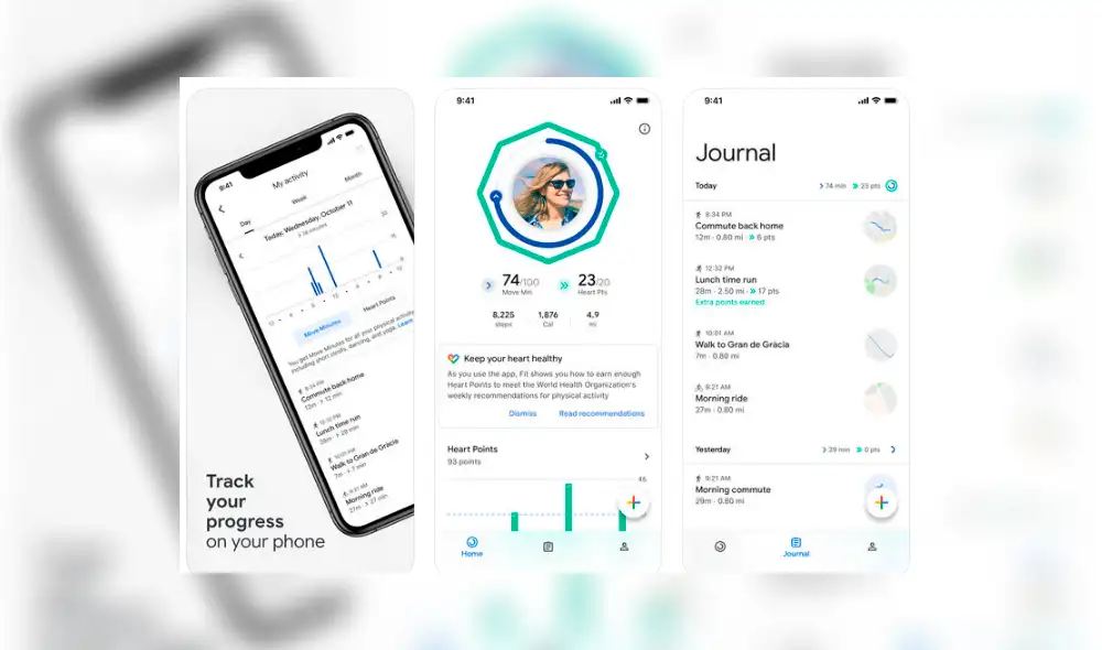 iPhone: Google Fit ya está disponible para dispositivos iOS y así lucirá la aplicación [FOTOS]