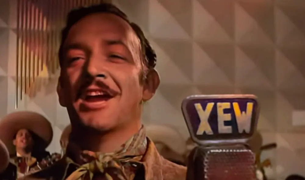 Negrete participó en más de 40 películas a lo largo de su carrera. Foto: captura La 107.1 Negrete participó en más de 40 películas a lo largo de su carrera. Foto: captura La 107.1