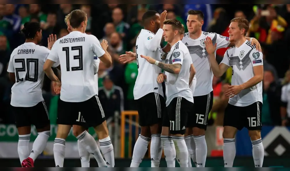Alemania vs. Irlanda del Norte: Teutones ganaron 2-0 por la fecha 6 de las Eliminatorias a la Euro 2020.