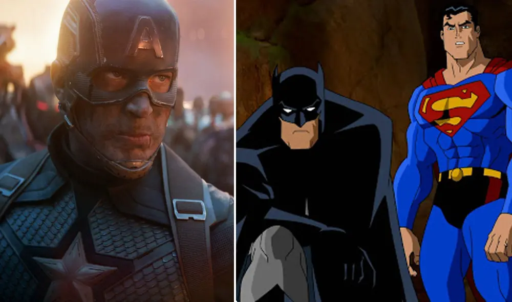 Avengers: endgame habría usado una escena de Superman y Batman: enemigos públicos. Foto: Marvel / DC Avengers: endgame habría usado una escena de Superman y Batman: enemigos públicos. Foto: Marvel / DC
