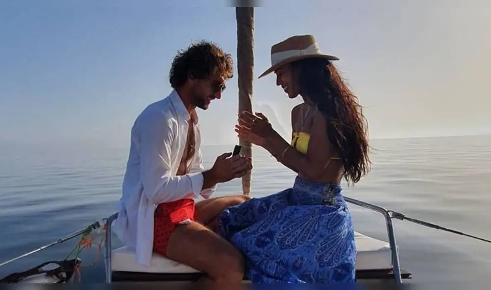 El español hizo la proposición durante la celebración de cumpleaños de su pareja. | Foto: Instagram