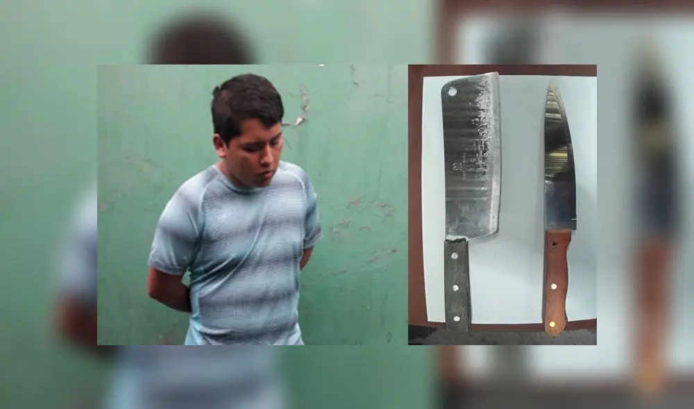 Policía encontró dos cuchillos en la vivienda que compartían presunto agresor y víctima. (Foto: Difusión) Policía encontró dos cuchillos en la vivienda que compartían presunto agresor y víctima. (Foto: Difusión)