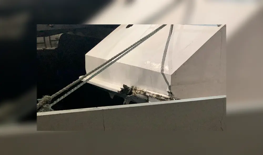 La embarcación de la compañía Fred Olsen sufrió un accidente dejando tres personas heridas.