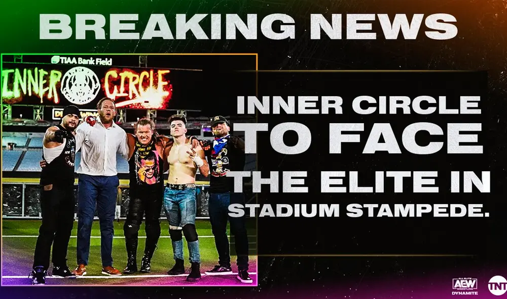 The Inner Circle de Chris Jericho se enfrentará a The Elite con Matt Hardy, en AEW Double or Nothing 2020: Foto: AEW