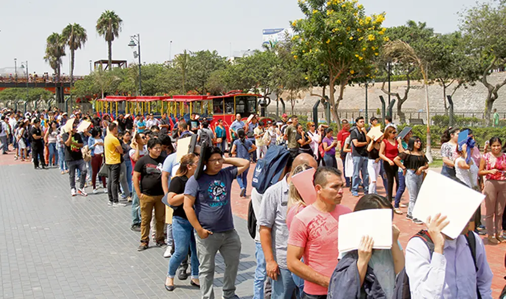 Ligado a lo laboral. Jóvenes expresaron la necesidad de reforzar el trabajo juvenil. Foto: LR