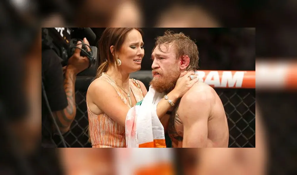 McGregor y su esposa