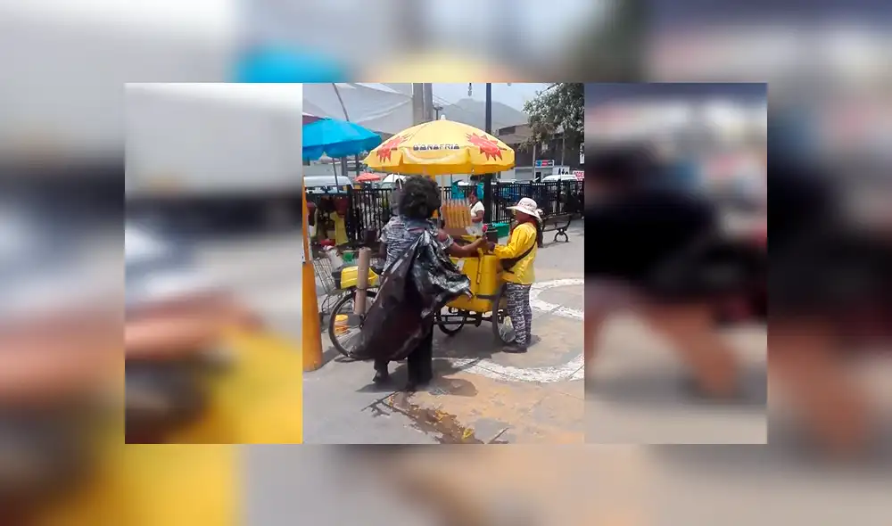 Facebook viral: peruano se disfraza de mendigo para hacer reflexionar por el 'Día de la Mujer' [VIDEO]