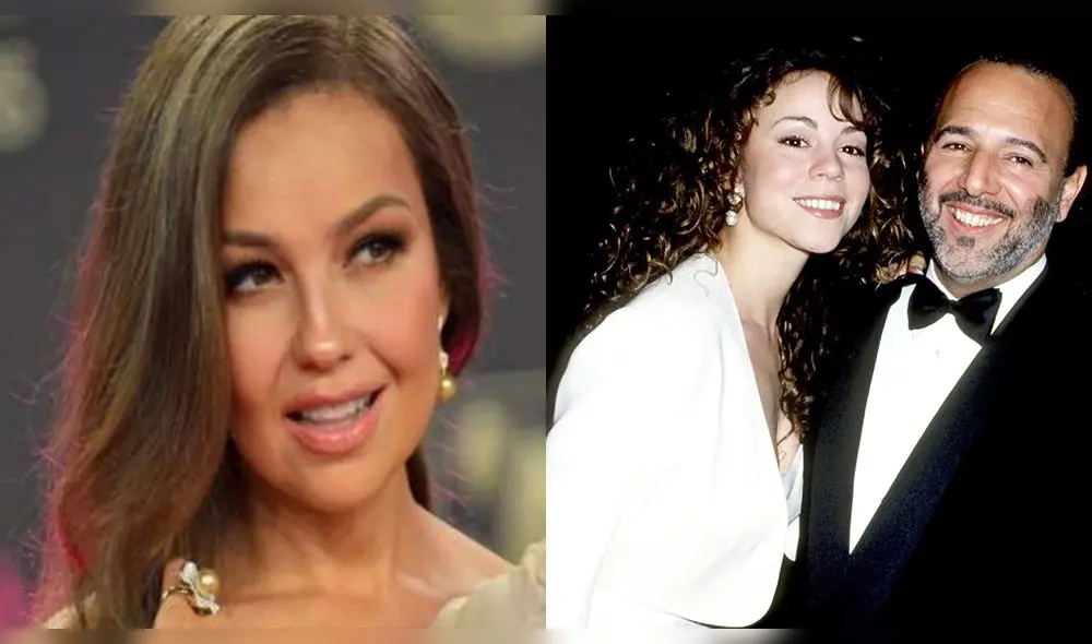 Thalía y Tommy Mottola