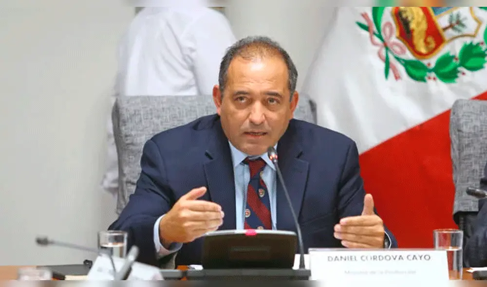 Ejecutivo aceptó la renuncia del ministro Daniel Córdova Ejecutivo aceptó la renuncia del ministro Daniel Córdova