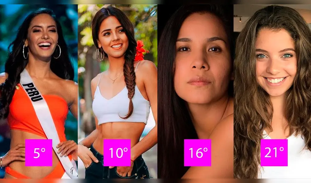 Ranking: Ellas son las 25 peruanas más bellas del 2018 [FOTOS]