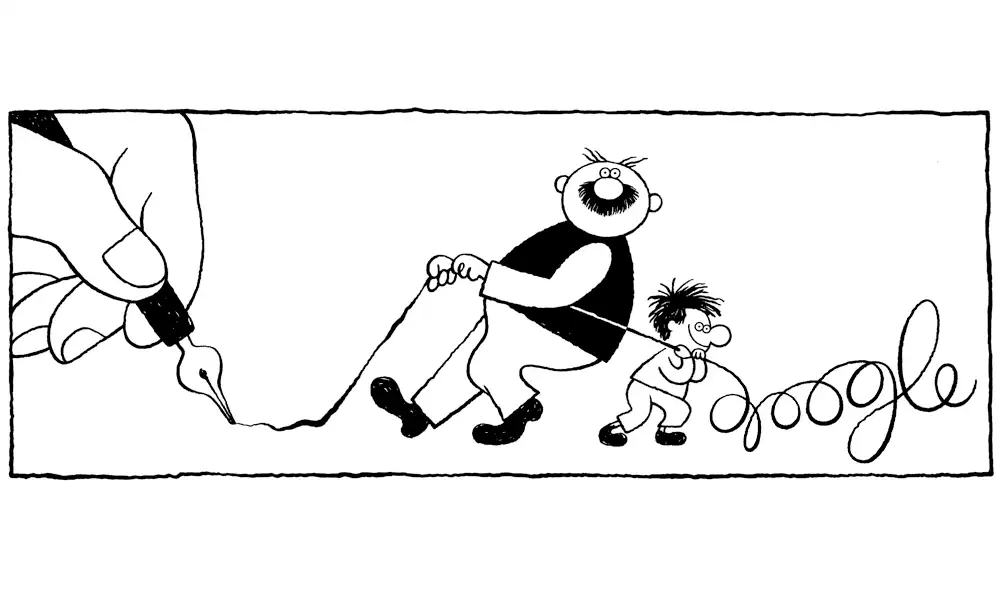 Google dedica doodle al dibujante alemán Erich Ohser