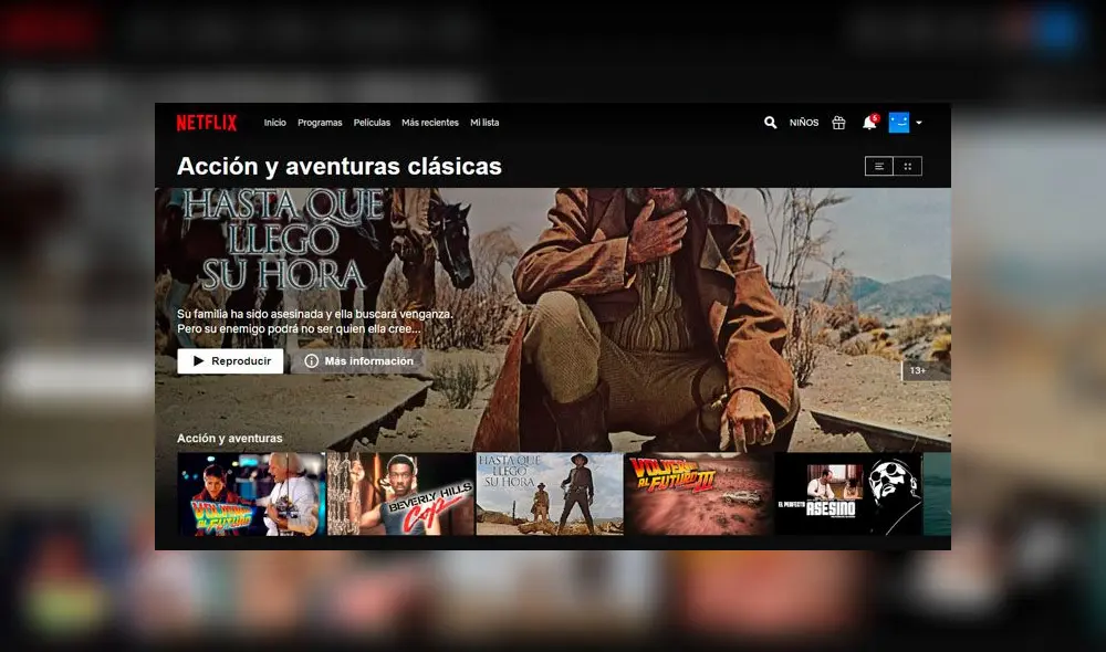 Una de las categorías ocultas de Netflix. Una de las categorías ocultas de Netflix.