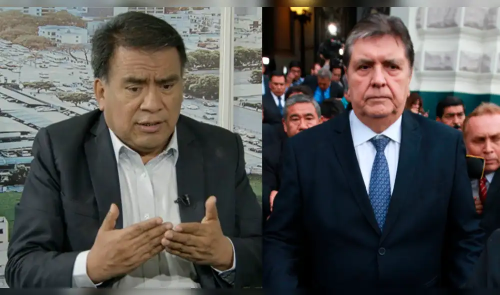 Velásquez Quesquén defiende informe Lava Jato, pero recuerdan su plan de extraditar a Alan Velásquez Quesquén defiende informe Lava Jato, pero recuerdan su plan de extraditar a Alan