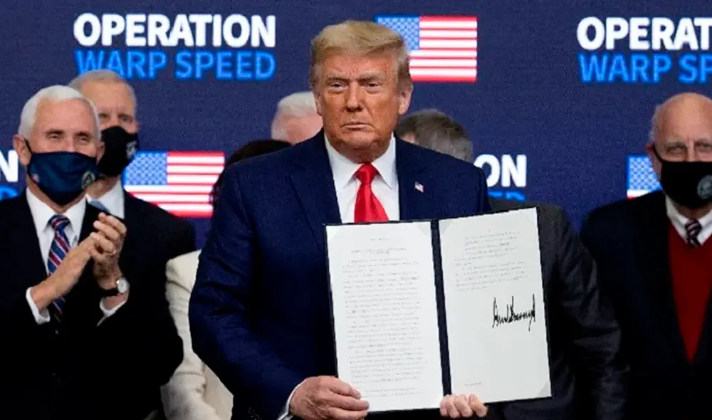 No está claro cómo se aplicaría el decreto dado que los fabricantes de vacunas ya han firmado acuerdos con otras naciones. Foto: AFP No está claro cómo se aplicaría el decreto dado que los fabricantes de vacunas ya han firmado acuerdos con otras naciones. Foto: AFP