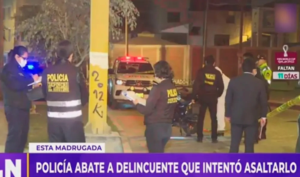 Familia de delincuente pide justicia por muerte. Foto: captura de Latina