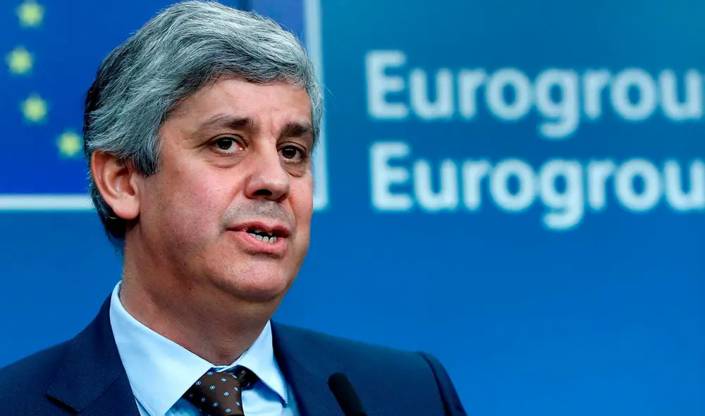 Mário Centeno, presidente del Eurogrupo. Mário Centeno, presidente del Eurogrupo.