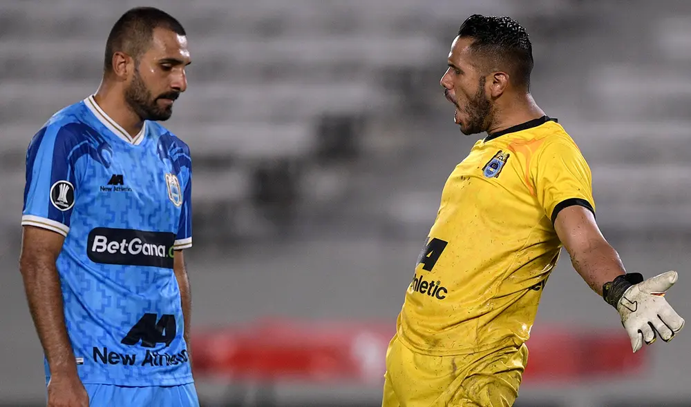 Raúl Fernández hizo 42 atajadas con Binacional en la Copa Libertadores 2020. Foto: AFP