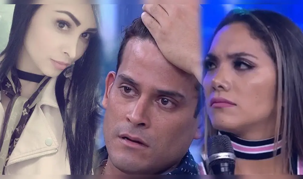 Pamela Franco y Christian Domínguez fueron captados besándose