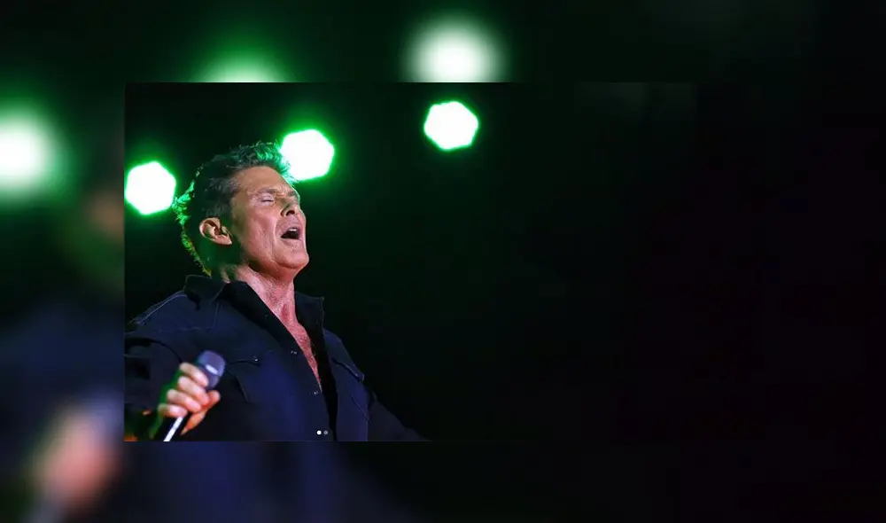 David Hasselhoff es también cantante. A la fecha ha producido 10 álbumes. (Foto: Instagram/David Hasellhoff)