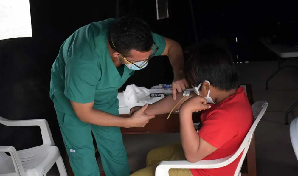 También, se brindó servicios de nutrición, psicología y odontología.