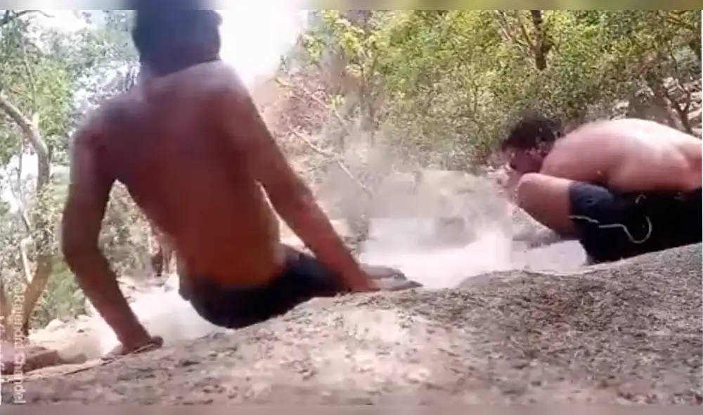 En YouTube: Jóvenes graban el momento en que se ahogan en la India [VIDEO]